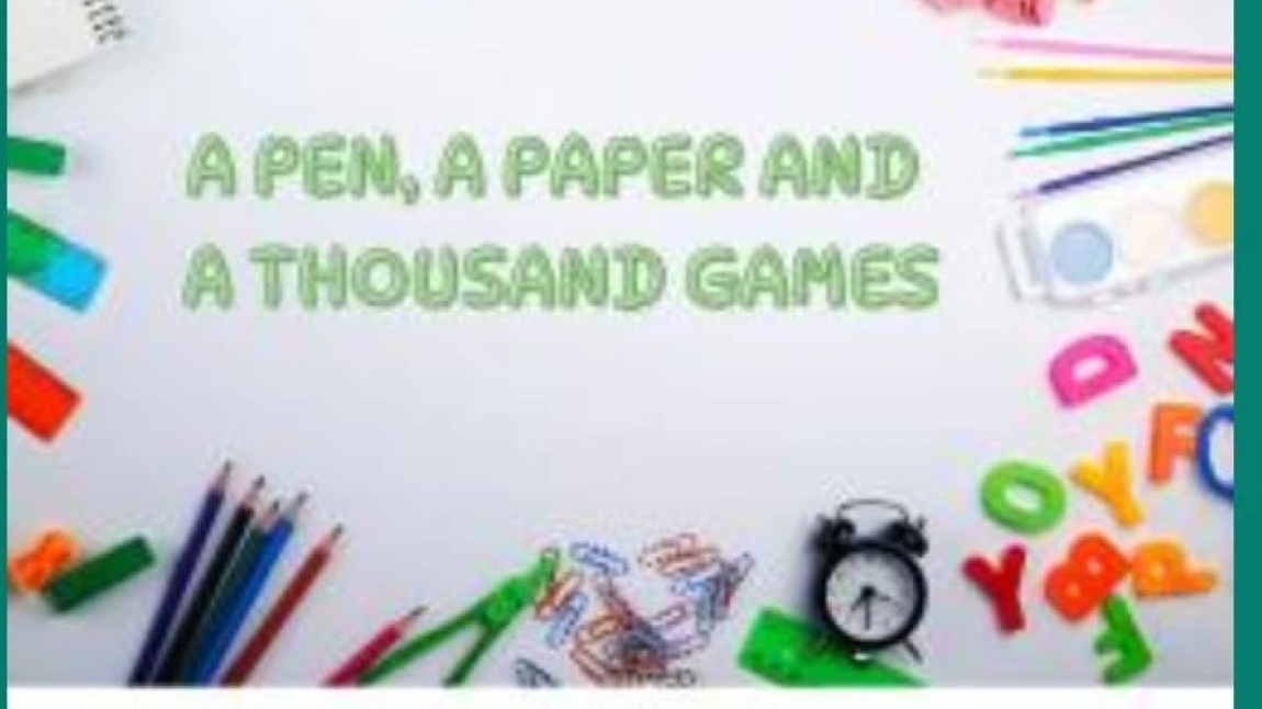A pen A Paper And A Thousand Games Etwinning Projemiz